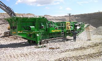 Mobile crusher plant for gold mining 